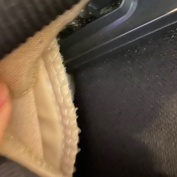 '80s ‘90s Vintage Collared Top Black Tan V Design - Picture 9 of 11